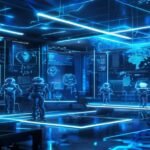 Agentic AI system orchestrating multiple autonomous agents across a digital network