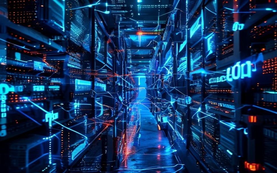 Supply chain attack concept showing compromised CI/CD pipeline with interconnected code repositories