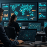 Security operations center monitoring AI-driven ransomware activity