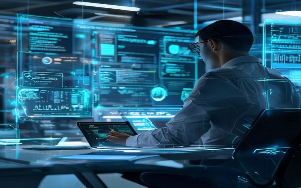 Enterprise AI compliance officer reviewing AI governance policy documents 2026