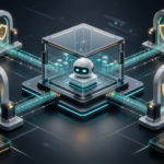 Enterprise AI agent connected to secure tool gateways and business systems
