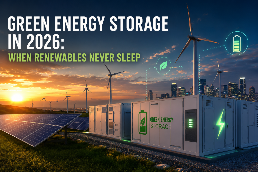 Green Energy Storage in 2026: When Renewables Never Sleep
