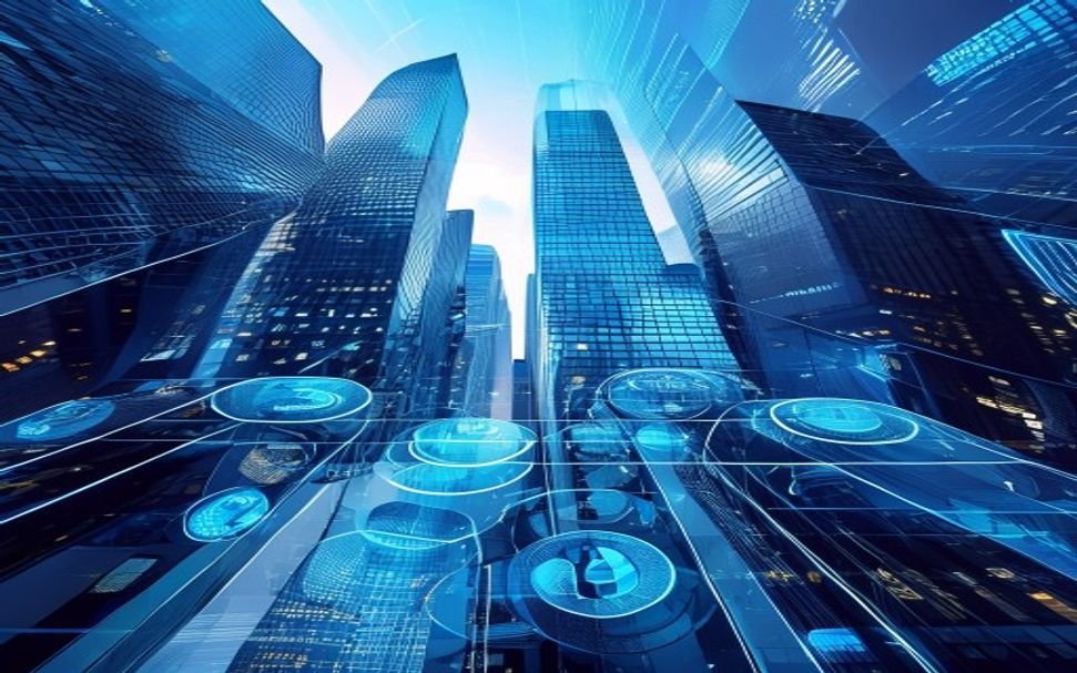 major corporations adopting stablecoins for payments 2026 blockchain financial district illustration
