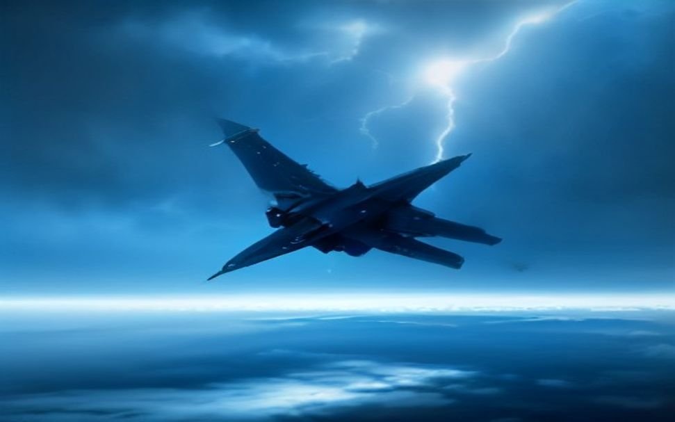 AI-controlled fighter jet representing agentic AI breakthrough in autonomous systems 2026