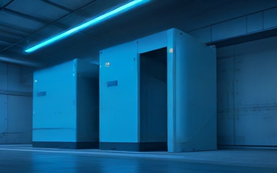 Sodium-ion battery cells in a modern clean energy storage facility 2026