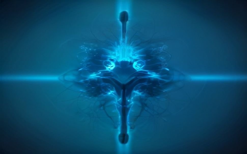 GPT-6 Astra AI neural network digital brain glowing blue synapses hyperrealistic